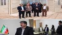 دیدار مدیر شبکه بهداشت و درمان شهرستان گرمسار با ریاست بیمه سلامت