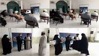مراسم تقدير از روحانيون و طلاب در گرمسار