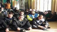 حضور پرسنل شبكه بهداشت ودرمان شهرستان گرمسار در تجمع 9 دي 