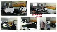 ويزيت رايگان پزشك به مناسبت هفته دفاع مقدس در خانه بهداشت شهرك صنعتي ايوانكي گرمسار