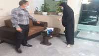 بازدید کارشناسان بهداشت محیط شبکه بهداشت و درمان شهرستان گرمسار از اماکن و تالارهای عروسی
