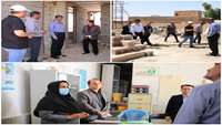  بازدید ریاست دانشگاه از پروژه های در حال ساخت شهرستان گرمسار 