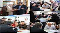  سفر دکتر قدس رئیس دانشگاه به شهرستان گرمسار 