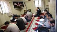 زيارت عاشورا در شبكه بهداشت ودرمان شهرستان گرمسار