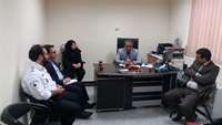 بازديد سرپرست شبكه بهداشت و درمان شهرستان گرمسار از مركز درمان بستر ايوان كي