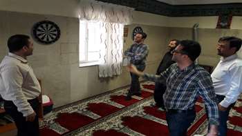 برگزاری مسابقه دارت هفته دولت در شبکه بهداشت ودرمان شهرستان گرمسار